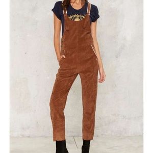 Nasty Gal / CAMP Collection Picture Day Overalls